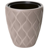 FORM PLASTIC Gėlių vazonas Flow 40cm rudas