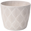 FORM PLASTIC Vazonas Flow Petit Eco 19cm, Baltas