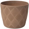 FORM PLASTIC Bikuva.lt Vazonas Flow Petit Eco 19cm, Rudas