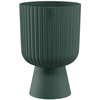 Vazonas FORM PLASTIC Keli Mika Eco Wood 14cm Žalia