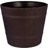 FORM PLASTIC Dekoratyvinis gėlių vazonas Elba D30cm/H25.5cm tamsiai rudas