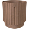 FORM PLASTIC Gėlių vazonas Eco Wood Mika Cyli 14cm Rudas