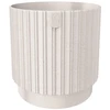 FORM PLASTIC Gėlių vazonas Mika Cyli 26cm Eco Wood Baltas