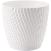 FORM PLASTIC Vazonas MIKA 13cm Baltas