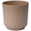 FORM PLASTIC Dekoratyvinis gėlių vazonas Satina Eco Ø17cm H16.8cm plastikinis/rudas