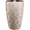 FORM PLASTIC Gėlių vazonas Flow Slim 30 cm 24 l, rudas