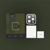 Kameros apsauga Apple iPhone 16 Pro / 16 Pro Max Hofi CamRing Pro+ Dester Titanium