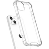 Fusion Accessories "Anti Shock Silikoninis dėklas Apple iPhone 15 Plus" Transtarent