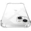 Fusion Accessories "Anti Shock Silikoninis dėklas Apple iPhone 15 Plus" Transtarent
