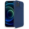 Dėklas Fusion Accessories Fusion Camera Protect silicone case for Apple iPhone 13 Pro Max mėlynas