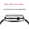 Fusion Accessories Fusion ceramic glass 9D visiškai uždengtas rėmeliu Apple Watch 1 | 2 | 3 38mm juodas