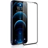Fusion Accessories Fusion ceramic glass 9D full coveraged with frame tempered glass for phone iPhone 16 Plus juodas