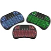 Fusion Accessories Fusion kompaktiška belaidė klaviatūra su jutikliniu kilimėliu ir 3 LED spalvomis, skirta Android | iOS | televizoriui | PC