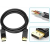 Fusion Accessories "Fusion DisplayPort" - "DisplayPort" vaizdo kabelis v1.4 | 8K | 4K | 2K | 1,5M juodas