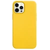 Dėklas Fusion Accessories Fusion eco leather case for Apple iPhone 12 | 12 Pro yellow