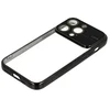 Fusion Accessories Fusion Electro Lens Back Case Silikoninis dėklas For Samsung A156 Galaxy A15 5G Juodas