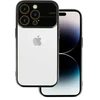 Fusion Accessories Fusion Electro Lens Back Case Silikoninis dėklas For Samsung A245 Galaxy A24 4G Juodas