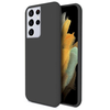 Dėklas Fusion Accessories Fusion Priedai "Elegance Fibre Protect Case Galaxy S21 Ultra 5G" Juodas