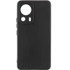 Fusion Accessories "Elegance Silikoninis dėklas Xiaomi Redmi Note 12 4G" Juodas