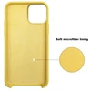 Dėklas Fusion Accessories Fusion elegance fibre protect silicone case for Apple iPhone 12 | 12 Pro yellow
