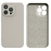 Dėklas Fusion Accessories Fusion elegance fibre protect silicone case for Samsung S918B Galaxy S23 Ultra 5G beige