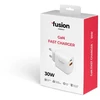 Fusion Accessories Įkroviklis Canyon Energy GaN 30W USB-C / USB-A / 3A Baltas