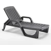 Fusion Accessories Sun lounger Zanzibar pilkas