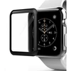 Fusion Accessories Fusion Full Glue 5D grūdintas stiklas visiškai uždengtas rėmeliu Apple Watch 3 38 mm juodas