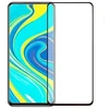 Fusion Accessories Fusion Full Glue 5D grūdintas stiklas, visiškai uždengtas rėmeliu Xiaomi Redmi Note 9S Juodas