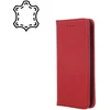 Dėklas Fusion Accessories "Genuine Leather Book Xiaomi Redmi 12C Raudona"
