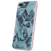 Dėklas Fusion Accessories Fusion Geometric Marble silicone case For Apple iPhone 11 Pro mėlynas