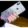 Fusion Accessories Fusion Glue Glitter Back Case Silikoninis dėklas For Apple iPhone 12 Pro Max Transparent