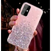 Fusion Accessories Fusion Glue Glitter Back Case Silikoninis dėklas For Apple iPhone 12 Pro Max Rožinė