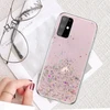 Dėklas Fusion Accessories Fusion Glue Glitter silicone case for Apple iPhone 13 Pro Max pink