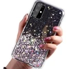 Dėklas Fusion Accessories Fusion glue glitter silicone case for Apple iPhone 13 Pro juodas