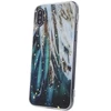 Dėklas Fusion Accessories Fusion Gold Glam Feathers silicone case for Samsung A155 Galaxy A15 4G 5G