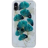 Dėklas Fusion Accessories Fusion Gold Glam Leaves silicone case for Samsung A556 Galaxy A55 5G