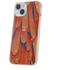 Dėklas Fusion Accessories Fusion Gold Glam Oranžinis silicone case for Samsung A556 Galaxy A55 5G