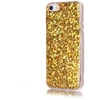 Fusion Accessories Fusion Gold Sequins Back Dėklas silikoninis dėklas Apple iPhone X | XS aukso spalvos
