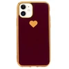 Fusion Accessories Fusion Heart Case Silikoninis dėklas For Apple iPhone 11 Pro Raudona