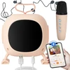 Fusion Accessories Fusion karaoke speaker with microphone | Bluetooth | RGB pink