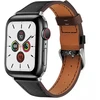 Išmaniojo laikrodžio Apple odinis dirželis, Juodos spalvos, 38/40mm