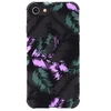 Fusion Accessories "Leaves Silikoninis dėklas Galaxy A72 / A72 5G" Juodas - Violetinė