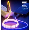 Fusion Accessories Fusion Priedai "Fusion LED" USB-A į USB-C kabelis 30W | 3A | 100 cm