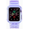 Fusion Accessories Fusion Light Set silicone band for Apple Watch 42mm | 44mm | 45mm violet