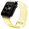 Fusion Accessories Fusion Light silikoninė laikrodžio apyrankė Apple Watch 42mm | 44mm | 45mm geltona