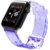 Fusion Accessories Fusion Light silikoninė laikrodžio apyrankė Apple Watch 38mm | 40mm | 41mm violetinė