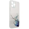 Dėklas Fusion Accessories Fusion Marble phonecase for Samsung A526 | A525 | A528 Galaxy A52 5G | A52 | A52s mėlynas