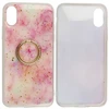 Dėklas Fusion Accessories "Marble Ring Back Case Apple iPhone 11 Pro" Rožinė