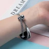 Fusion Accessories Xiaomi Mi Band 3/4/5/6 Sidabrinis Metal Bracelet